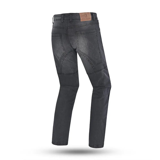 Bela Rocker Jeans Moto per Uomo - Nero vaquero back