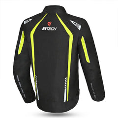 R-Tech Marshal Giallo Giacche Moto Tessile back
