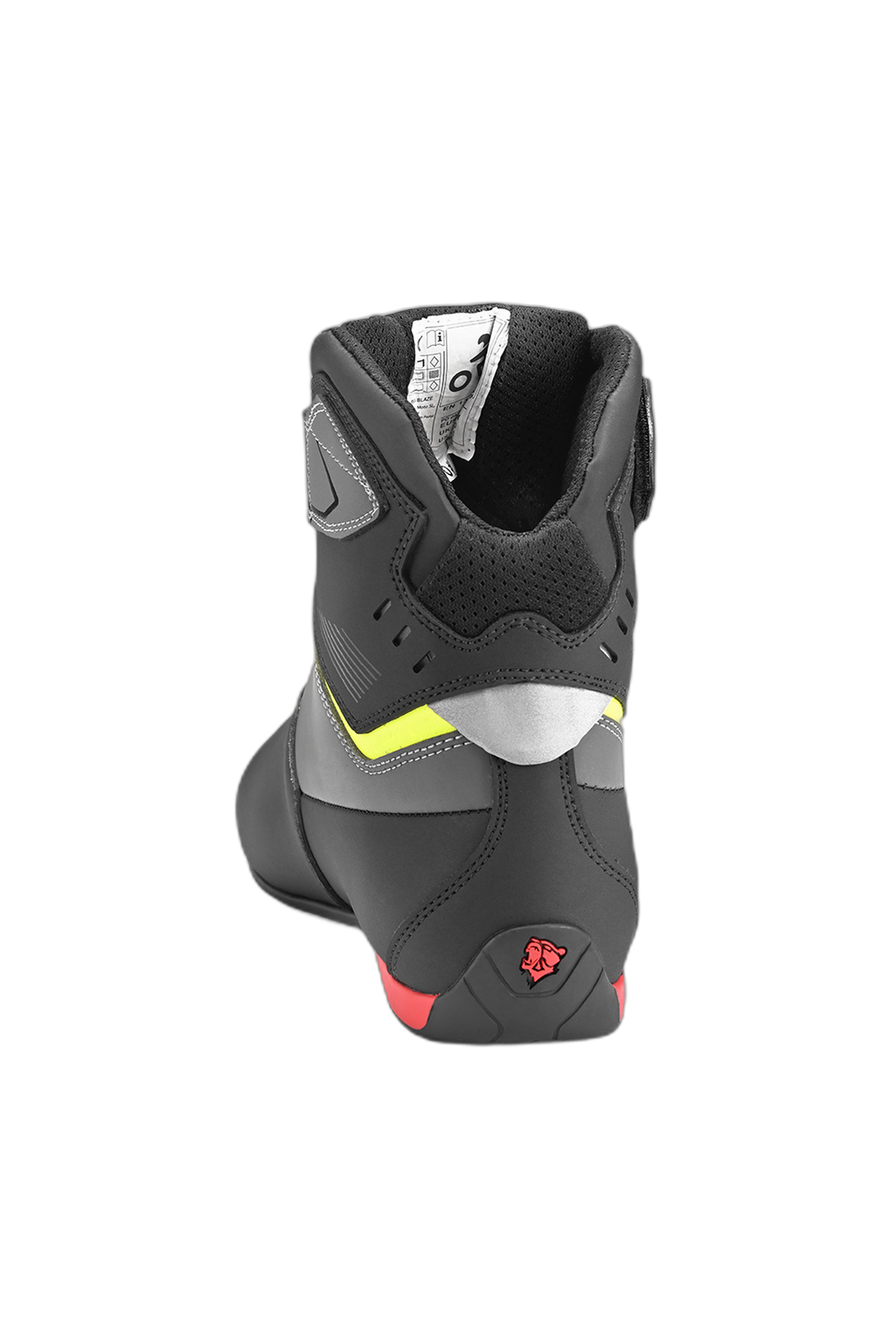 Bela Blaze Stivali da moto da turismo Nero / Grigio / Giallo 