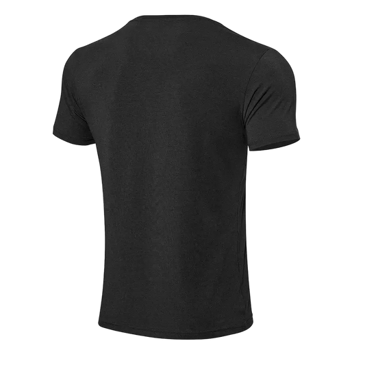 Bela Maglietta Nera Heartbeat ECG ITALIA  uomo 