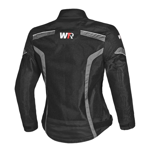 WTR - Mesh Blazer Donna  Giacca per moto - Nero Grigio 