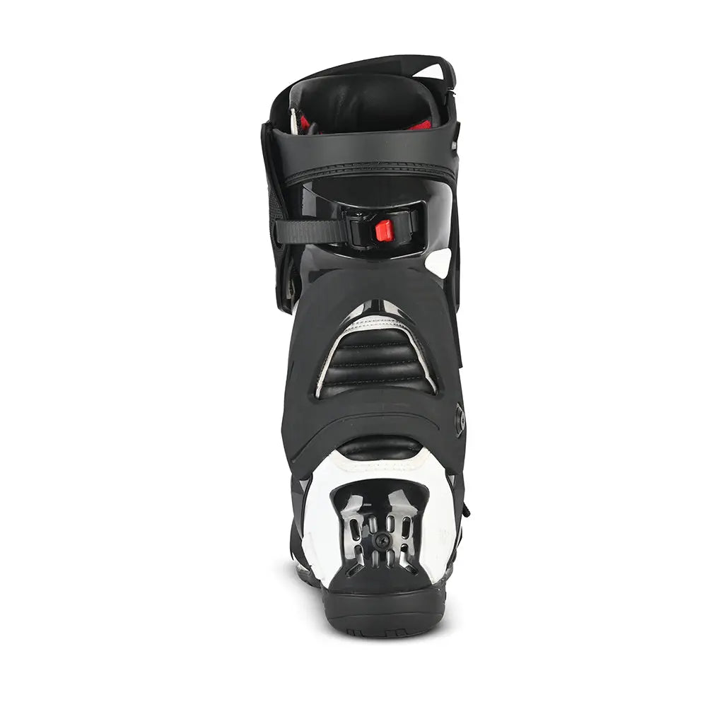 BELA Race Pro Staveli de Moto Blanco Nero back