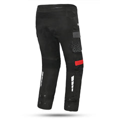 BELA CROSSROAD EXTREME PANTALONI UOMO MOTO NERO ANTRACITE ROSSO 