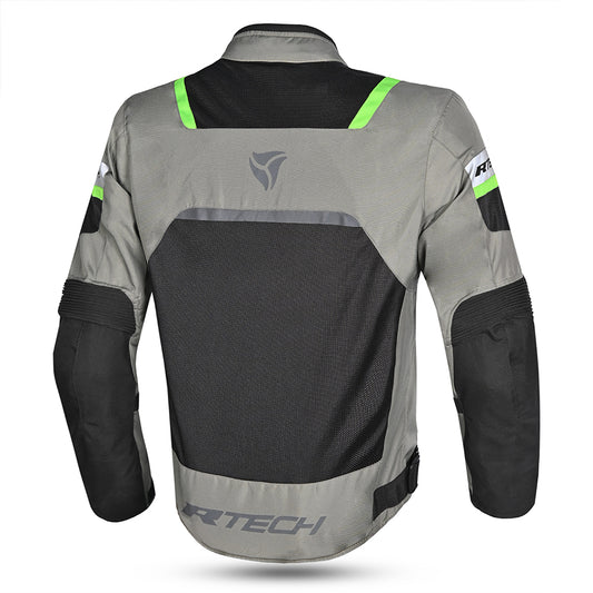 R Tech Spiral Mesh Motorcycle Jacket Ice Grey Amarill – Yamoto.it