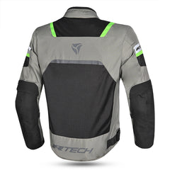R-TECH SPIRAL MESH GIACCA MOTO GRIGIO/ARANCIO 