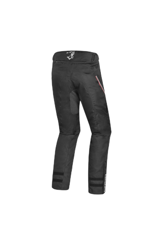 Bela Calm Digger pantaloni per Uomo 32L Nero Rosso 