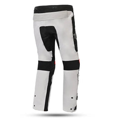 BELA CROSSROAD EXTREME WP PANTALONI UOMO MOTO TESSUTO GHIACCIO GRIGIO ROSSO 