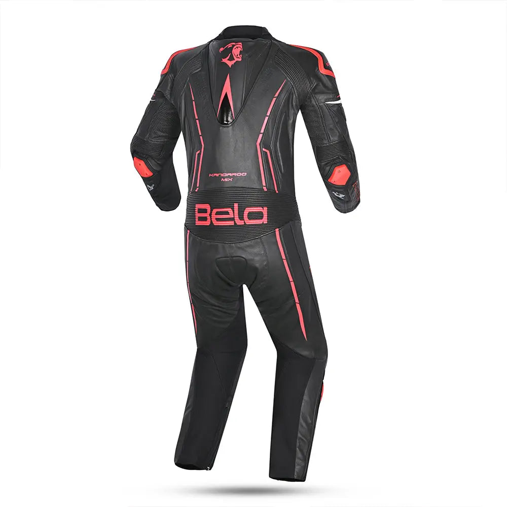 BELA-MONO 1PC ROCKET MIX CANGURO NERO/ROSSO back