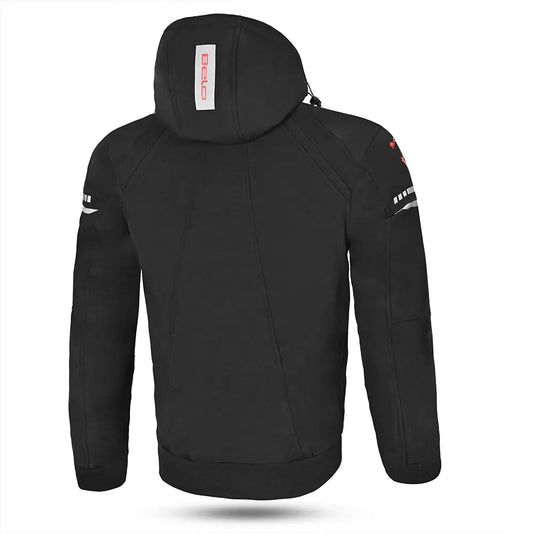 Bela Breeze Giacca softshell per uomo  - Nero/Rosso back