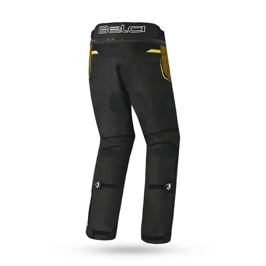 Bela Watson Touring Motorcycle Pants Black/Brown/Fluorescent Yellow/White  – Yamoto.it