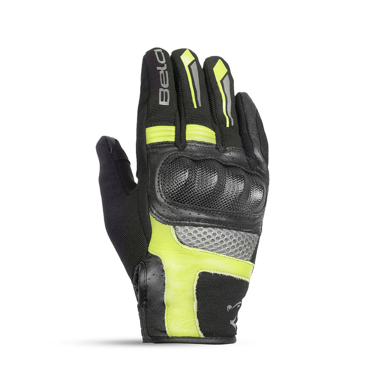 Bela Hero Air Guanti estivi - Nero/Giallo Fluor