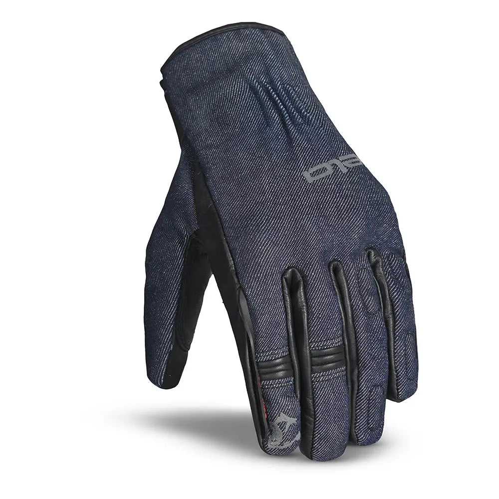 GUANTI MOTO DA UOMO BELA ALBERTO - NERO/BLU 
