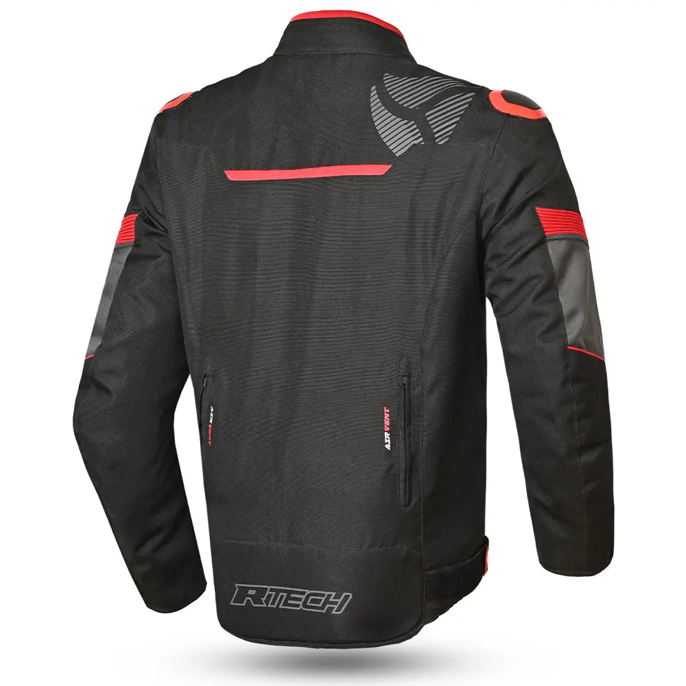 R-Tech Knight Rider Short Tre strati - Nero Rosso back