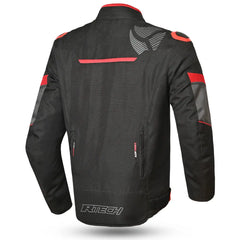 R-Tech Knight Rider Short Tre strati - Nero Rosso back