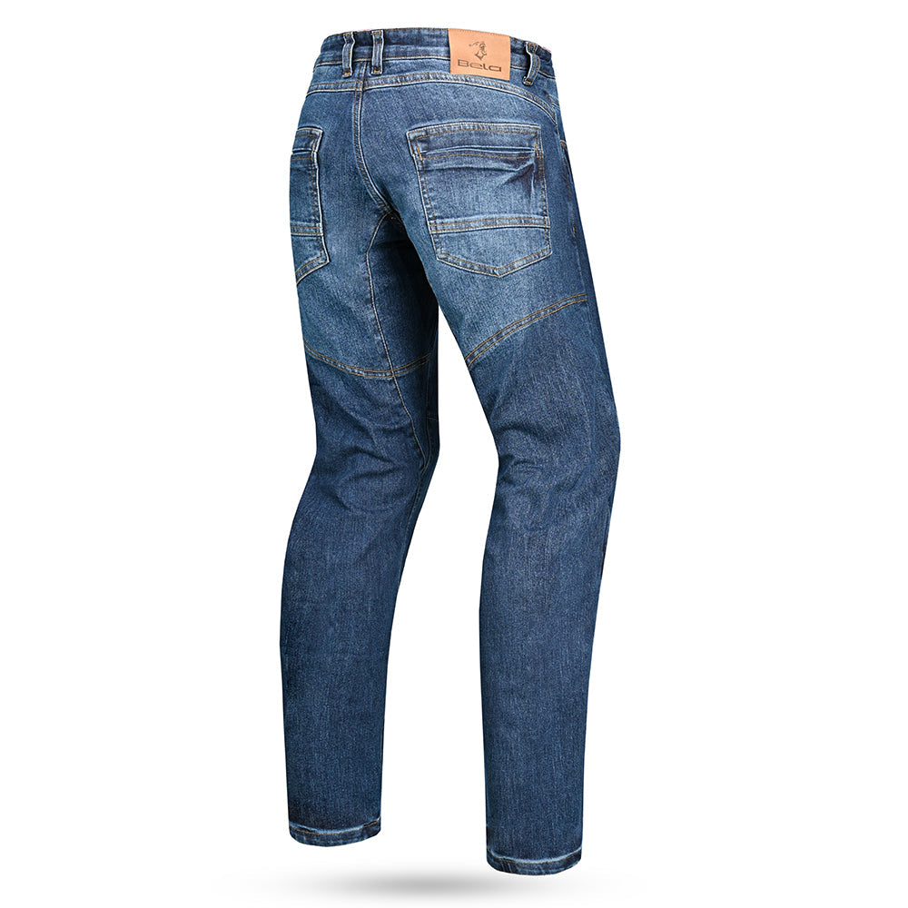 Bela - Pantalon Kevin Random 34L Oscuro Azzurro 
