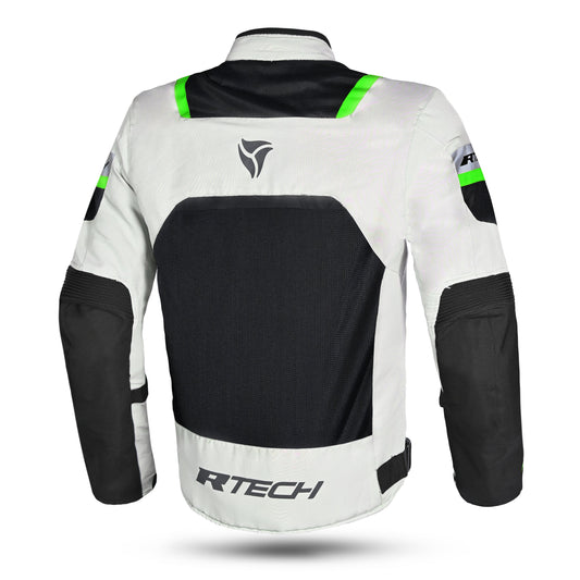 R Tech Spiral Mesh GRIGIO FREDDO NERO VERDE FLUO