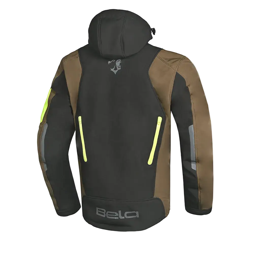 Bela Fire fly Felpa Neg/Verde Oliva/Amarilla Flu 