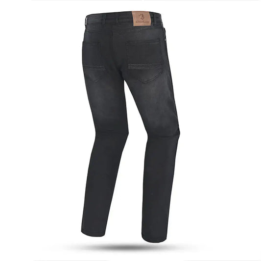 Bela Rio 32 Inseam Nero Denim jeans per moto 