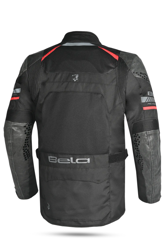 Bela Onsaker Touring Giacca in Tessuto 3 strati Nero rosso – Yamoto.it