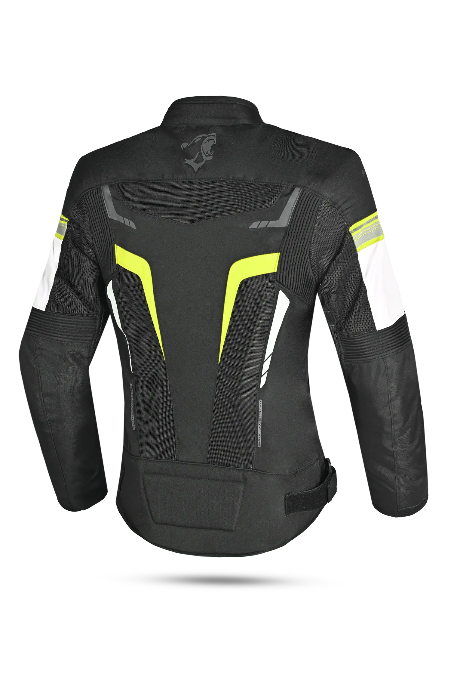BELA Giacca moto SPRINTER 2 strati Donna Nero Giallo Flu 