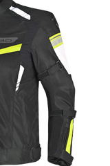 BELA Giacca moto SPRINTER 2 strati Uomo Nero Giallo Flu 