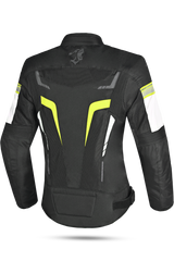 BELA Giacca moto SPRINTER 2 strati Donna Nero Giallo Flu 