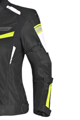 BELA Giacca moto SPRINTER 2 strati Donna Nero Giallo Flu 