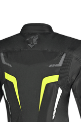 BELA Giacca moto SPRINTER 2 strati Donna Nero Giallo Flu 