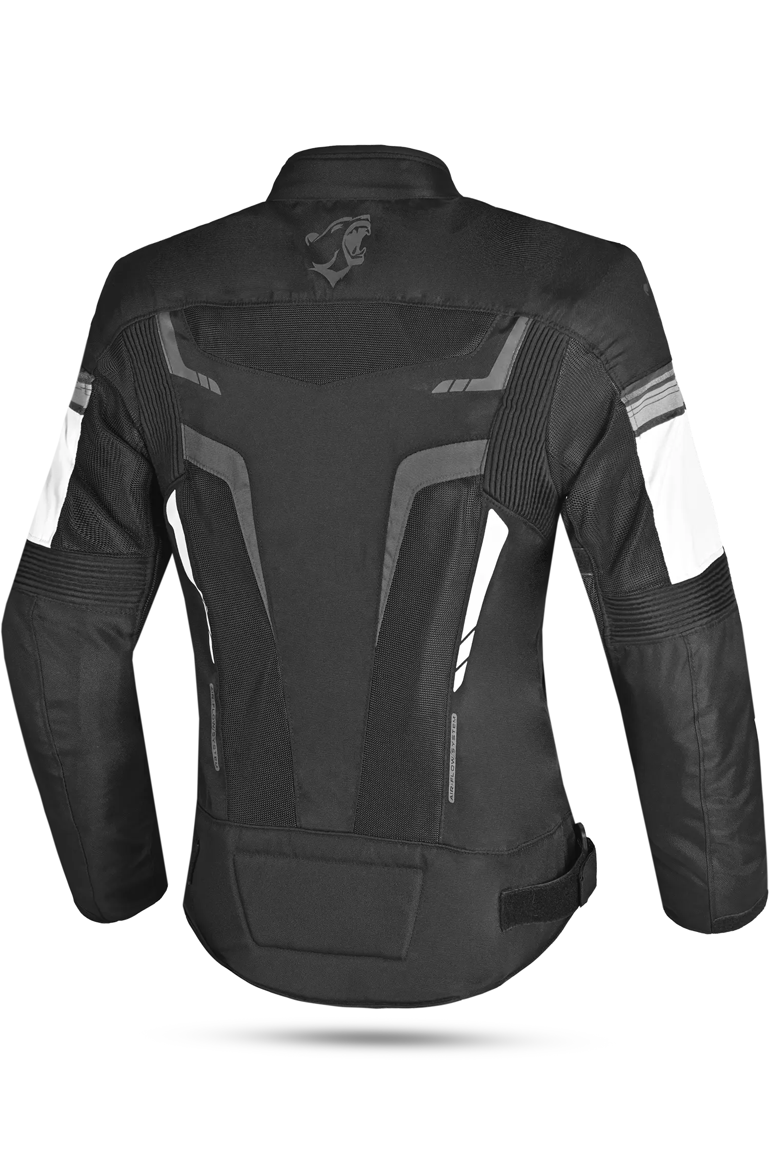 Bela Sprinter Giacca moto per donna Nero/Grigio 