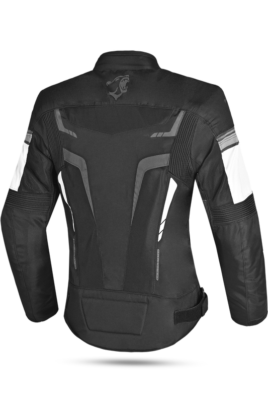 Bela Sprinter Giacca moto per donna Nero/Grigio 
