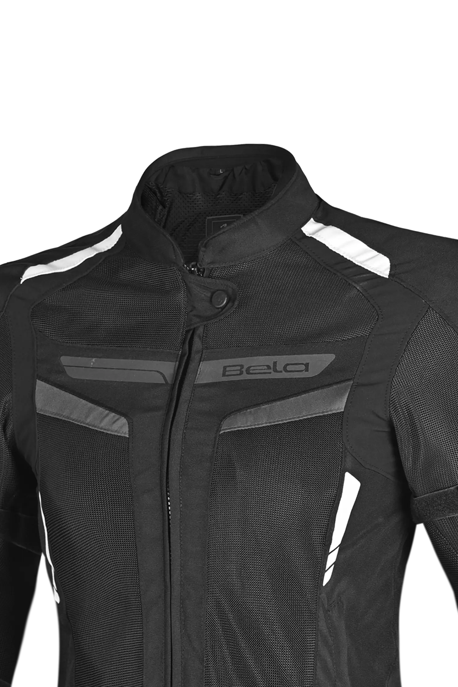 Bela Sprinter Giacca moto per donna Nero/Grigio 