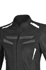 Bela Sprinter Giacca moto per donna Nero/Grigio 
