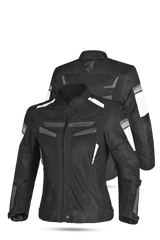 Bela Sprinter Giacca moto per donna Nero/Grigio 