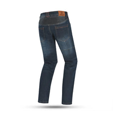 BELA BOSTON PANTALONI UOMO JEANS 32L BLU SPRAY 