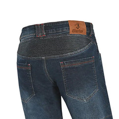 BELA BOSTON PANTALONI UOMO JEANS 32L BLU SPRAY 