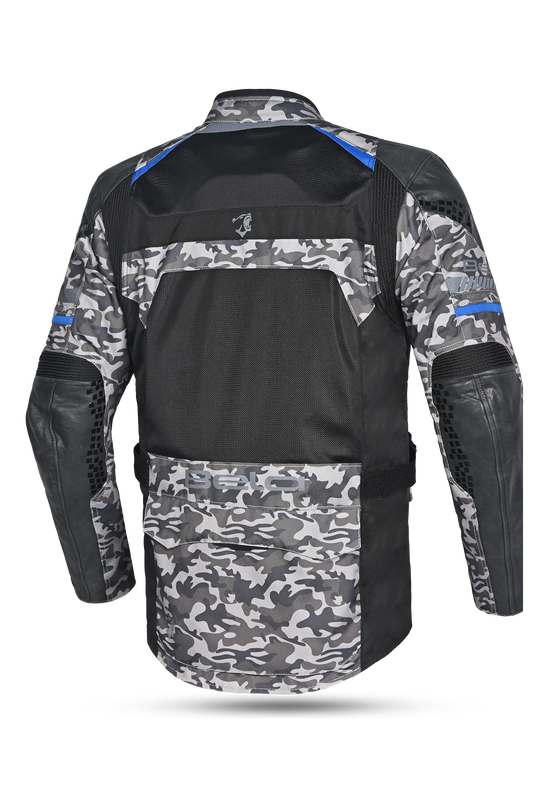 Bela Onsaker Touring Giacca in Tessuto 3 strati Camo Nero Blu 