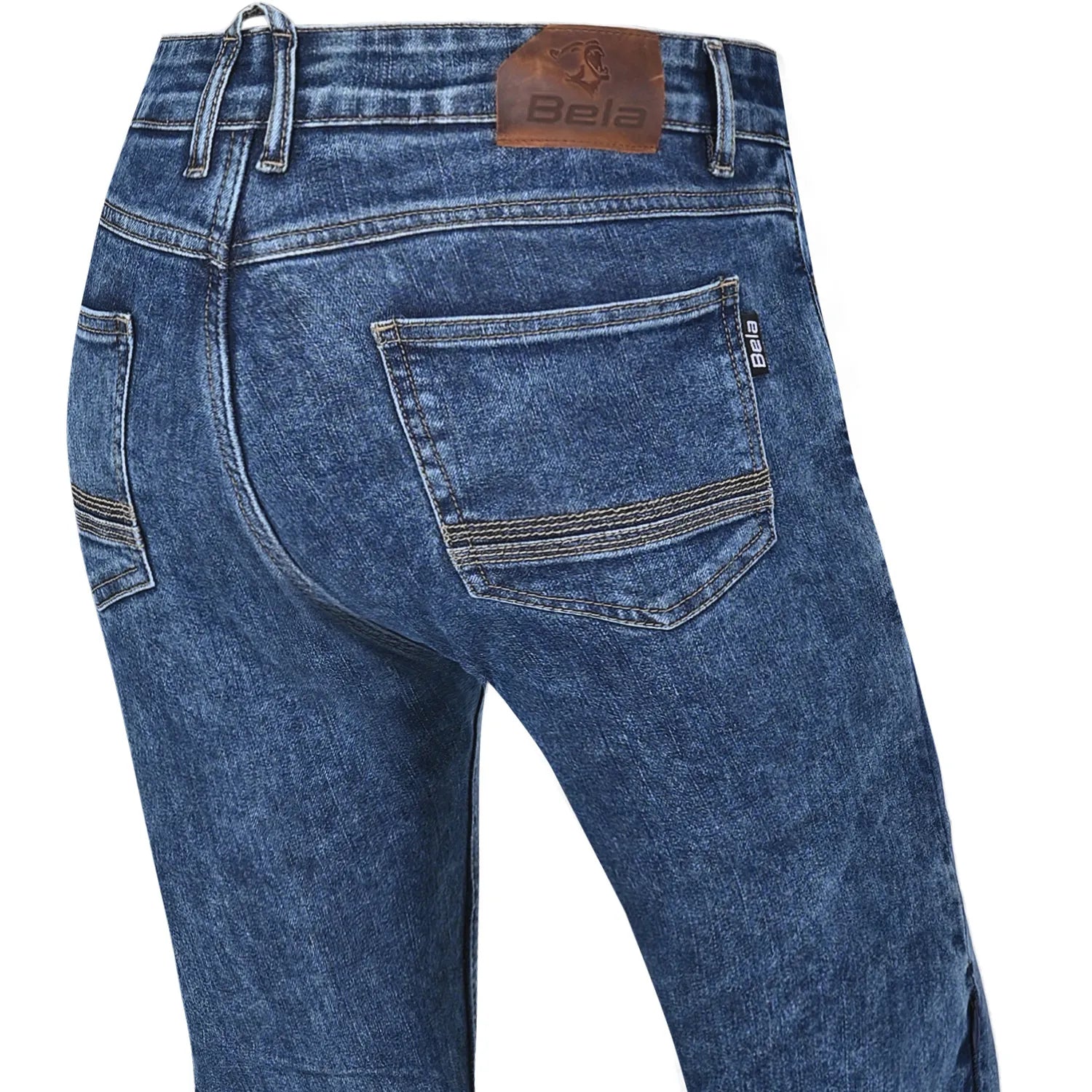 BELA RIO MUJER PANTALON RANDOM AZUL 