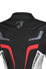 Bela Sprinter Giacca moto per donna Nero/Ghiaccio/Rosso 