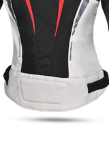 Bela Sprinter Giacca moto per donna Nero/Ghiaccio/Rosso 