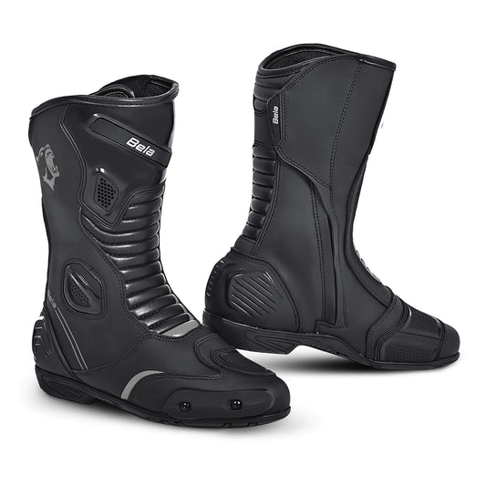 Bela Strip Black/Grey Sports Boots  – Yamoto.it
