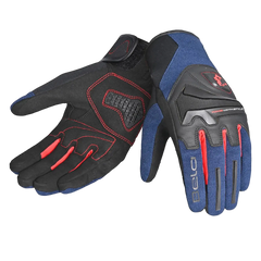 Bela - Guanto In Tessuto Star Royal Blu/ Nero 