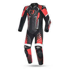 Bela Aragone Tuta da moto Nera/Rossa intera (1 PZ) 