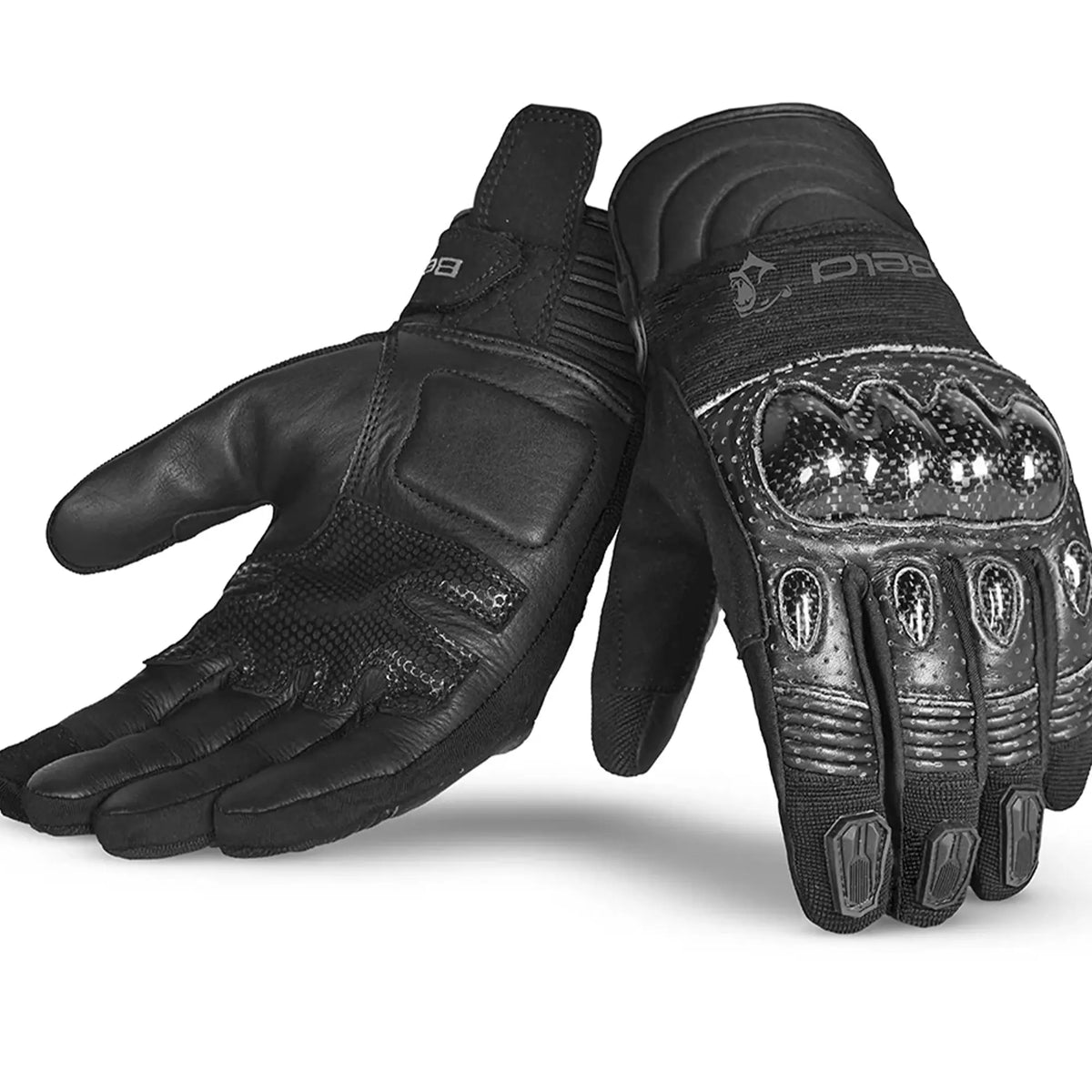 bela bomber  guante tessile estivi - nero