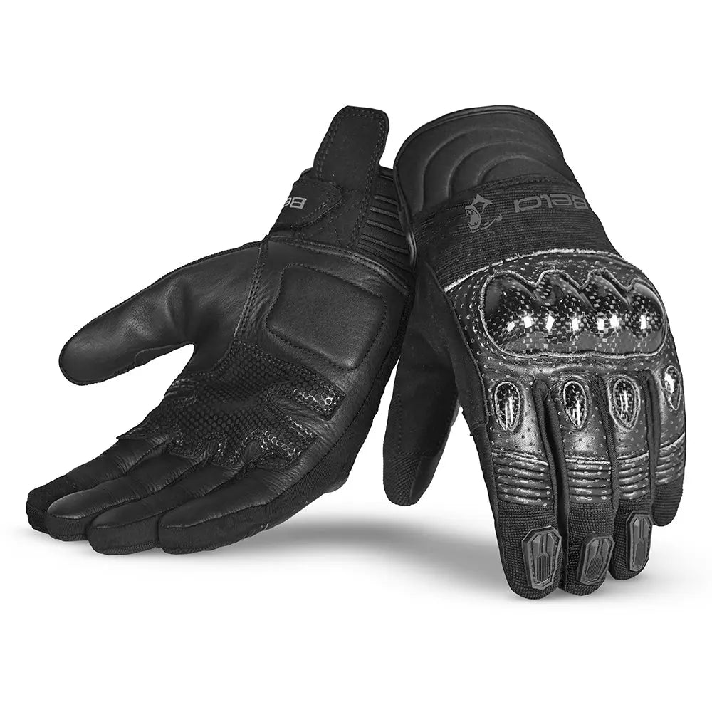 Bela Bomber  Guante Tessile estivi - Nero over view