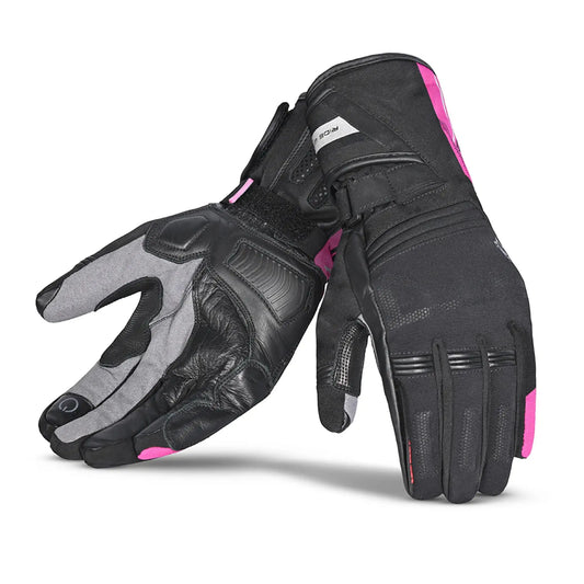 Bela Iglo Guanti invernali da Donna- Nero/Rosa 