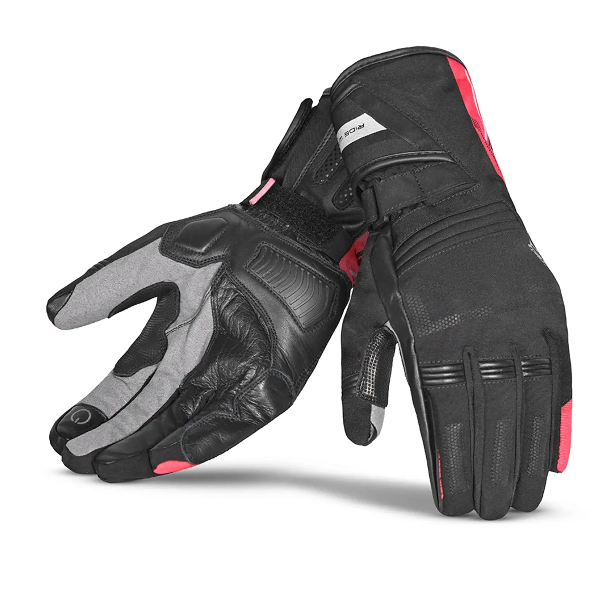 Bela Iglo Men Guanti invernali da uomo - Nero/Rosso 