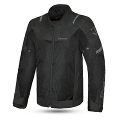 Bela Mesh Pro Estivo traforato  Uomo Nero in tessuto per moto frfont