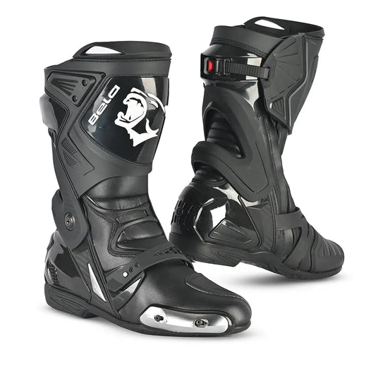 Bela Race Pro 2.0 Stivale Da Corsa Moto Nero