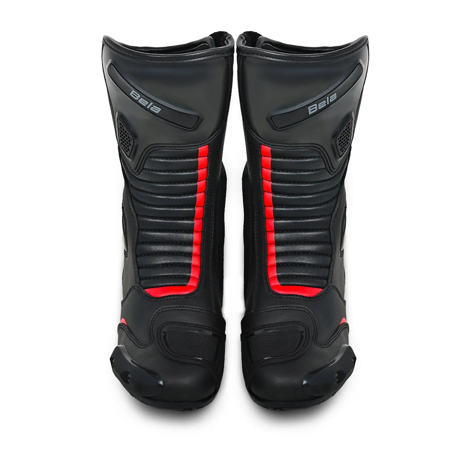 BELA STRIP STIVALI DONNA SPORTIVO NERO ROSSO 