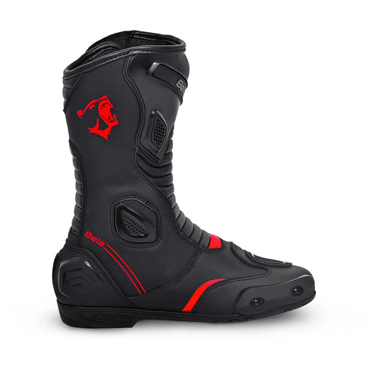Bela Strip Black Red Sports Boots  – Yamoto.it